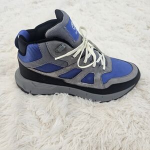 Timberland Blue and Gray Boat Shoes